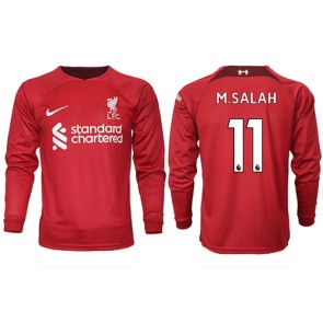 Liverpool Mohamed Salah #11 Hemmatröja 2022-23 Långärmad